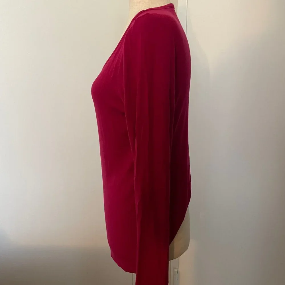 GapFit Ribbed Ballet Top - M - Picture 4 of 9